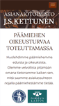 Mobile Screenshot of jskettunen.fi