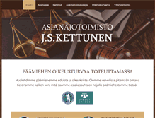 Tablet Screenshot of jskettunen.fi